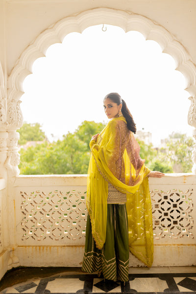 "RANGADEVI" - Kurta set