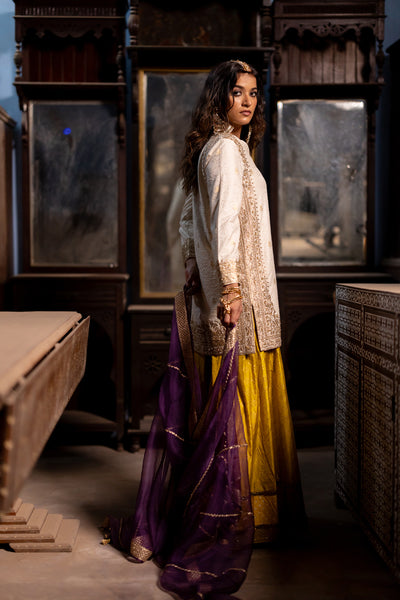 "BANSURI" Kurta With Sharara Set