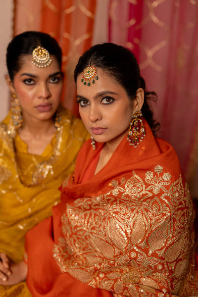 Organza Gul Embroidered Dupatta