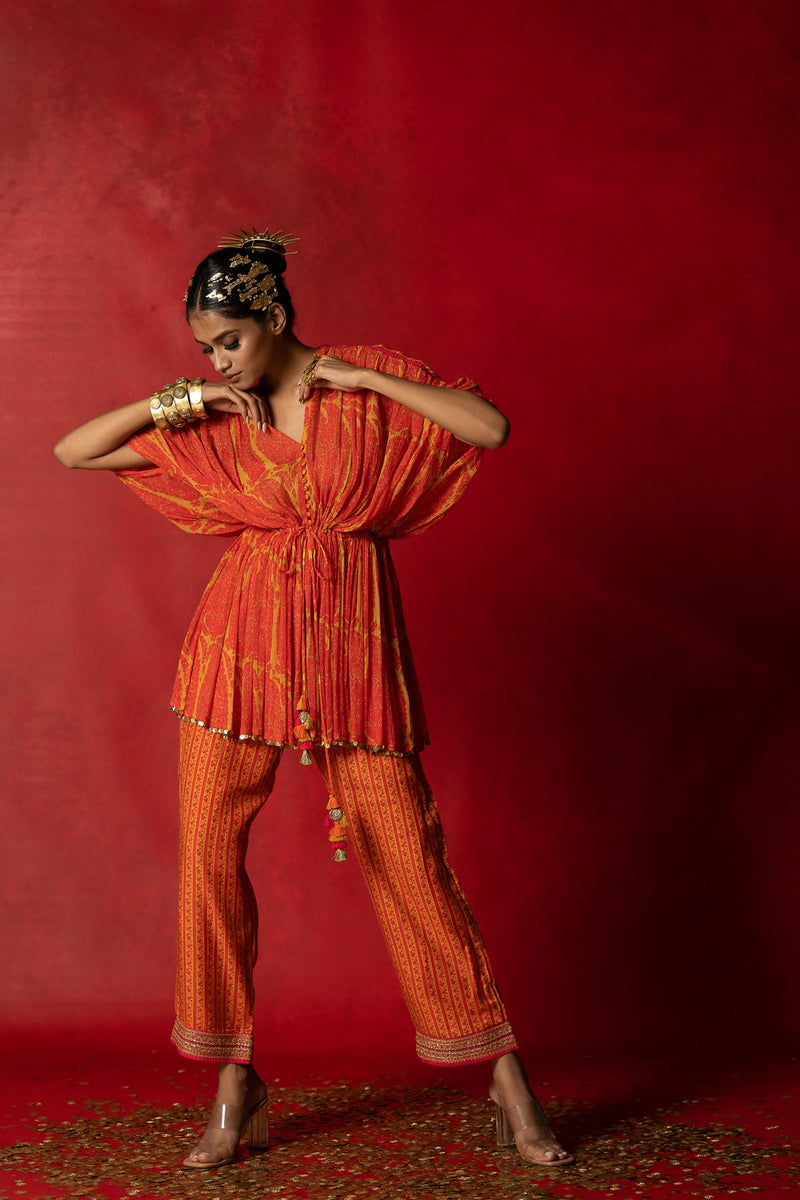 Spice market top with pants